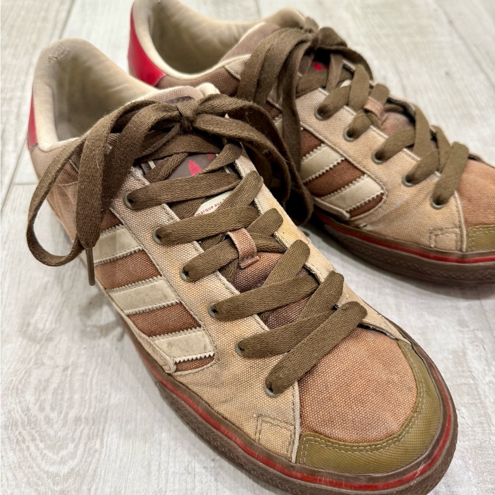 Adidas Men's Multicolor Canvas Sneakers